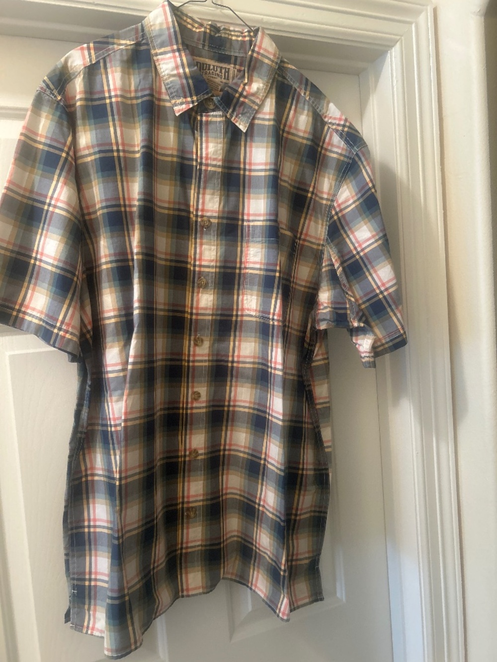 Plaid button up
